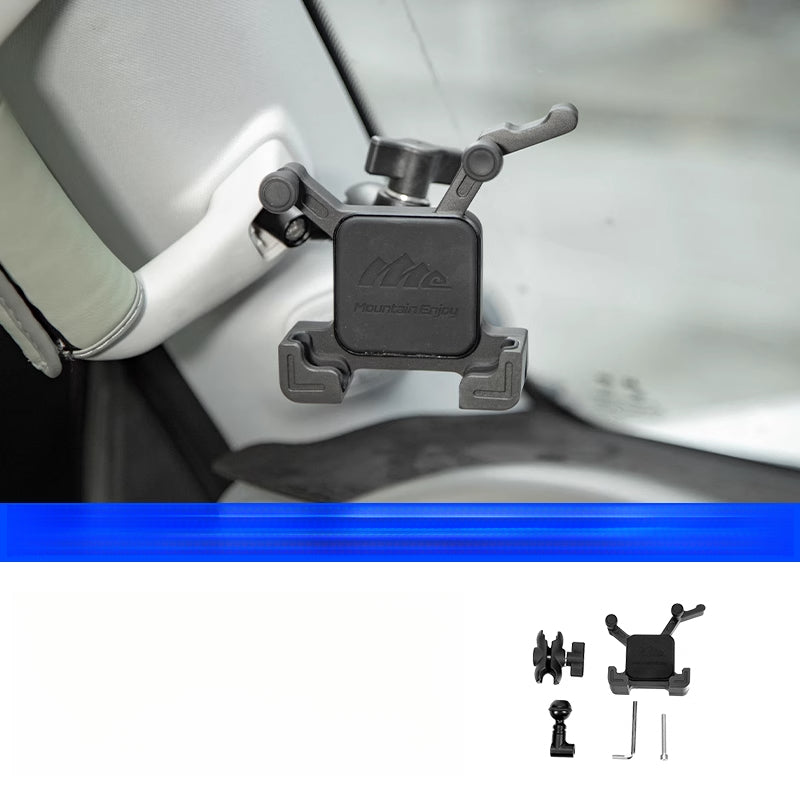 BJ40E A-Pillar Phone Holder – Driver’s Seat Car Mount for Navigation