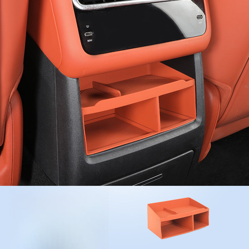 Li Auto L6/L7/L8 Rear Silicone Storage Box - EVVYO
