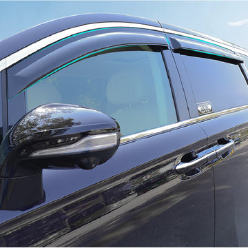 2025 Voyah Dreamer Rain Guard Window Visor – Black Trim Deflector