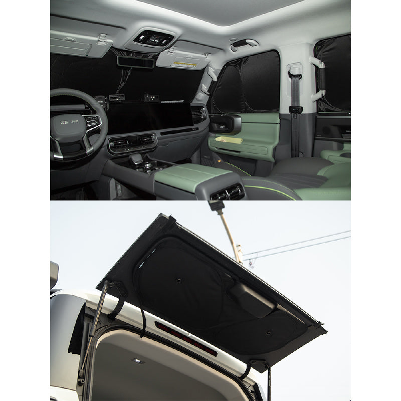 BAIC BJ40 Sunshade Set – Full Car Window Heat Insulation & UV Protection