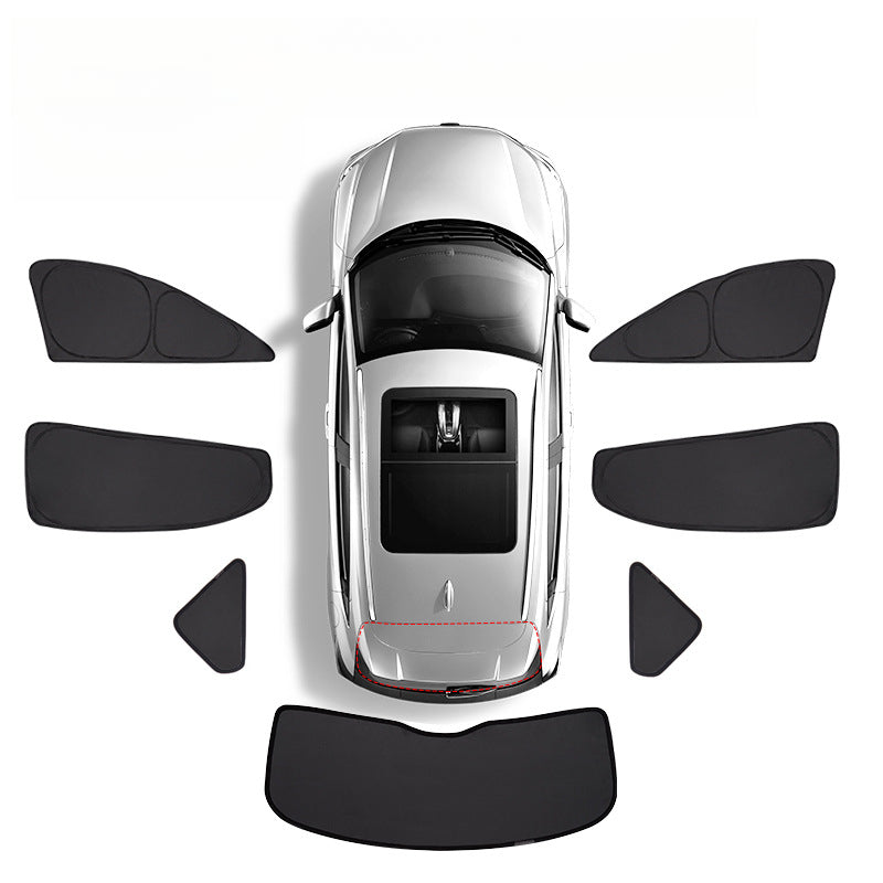 LUXEED S7/R7/S9 Full Coverage Car Window Sunshade - EVVYO