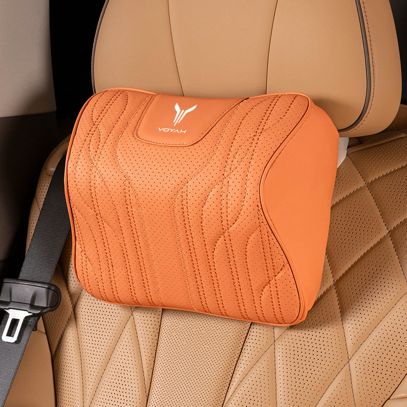 Voyah FREE & Dreamer Leather Headrest and Lumbar Support Cushions - EVVYO