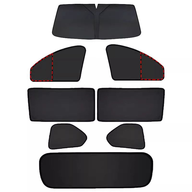 LUXEED S7/R7/S9 Full Coverage Car Window Sunshade - EVVYO