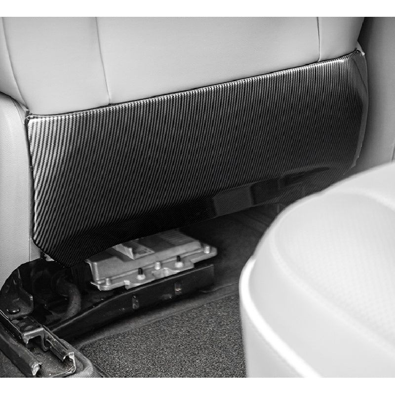 BJ40E Rear Seat Kick Pad – Carbon Fiber ABS Full-Cover Protection