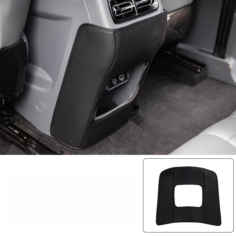 BJ40E Rear Seat Kick Pad – Carbon Fiber ABS Full-Cover Protection