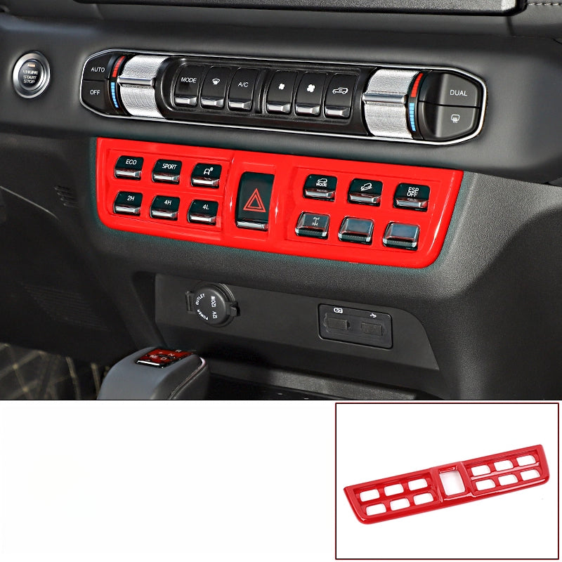 BAW 212 Gear Shift Red Trim |   Central Console Upgrade