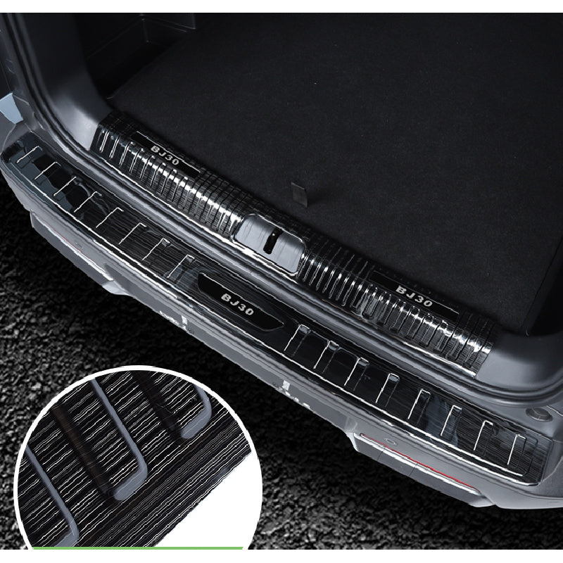 BAIC BJ30 Rear Trunk Stainless Steel Protective Plate – Guard & Trim