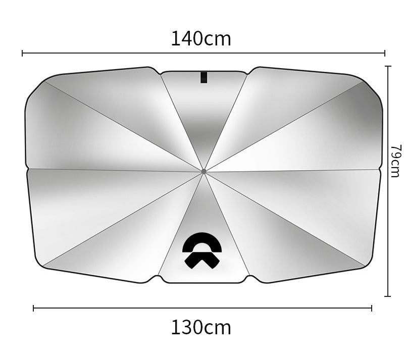 NIO Car Sunshade Umbrella - EVVYO