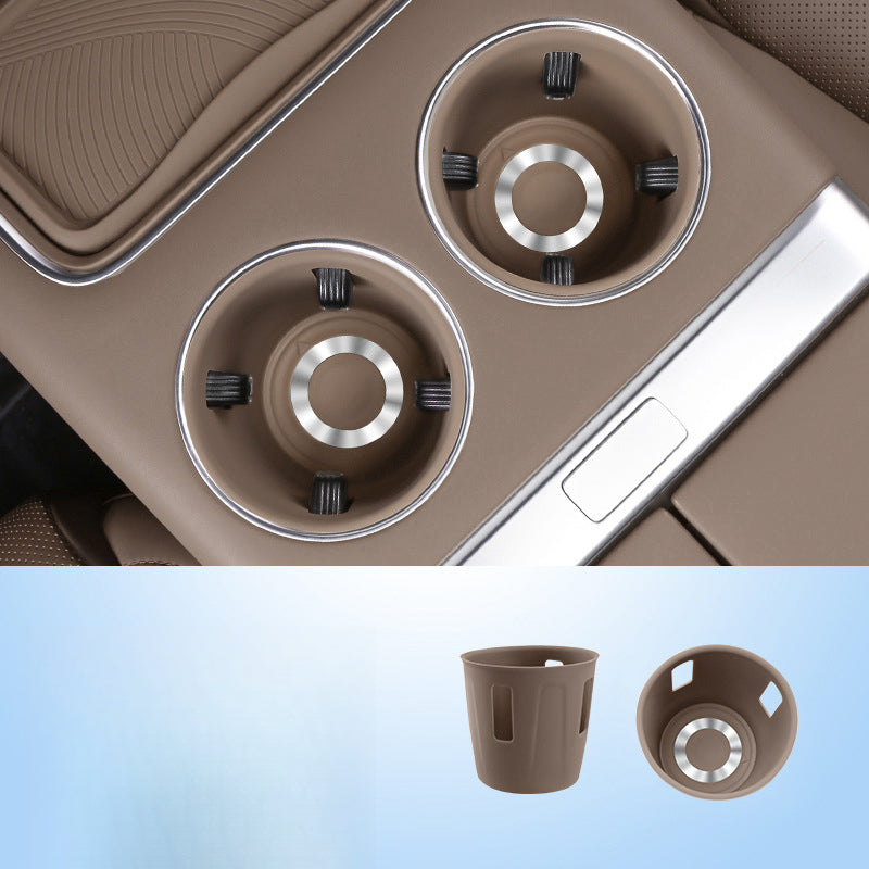 Li Auto L6–L9/MEGA Silicone Cup Holder Mat & Tray - EVVYO