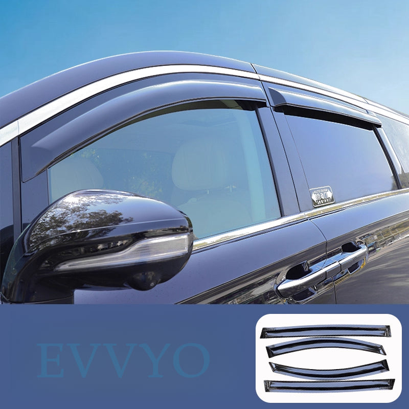 2025 Voyah Dreamer Rain Guard Window Visor – Black Trim Deflector