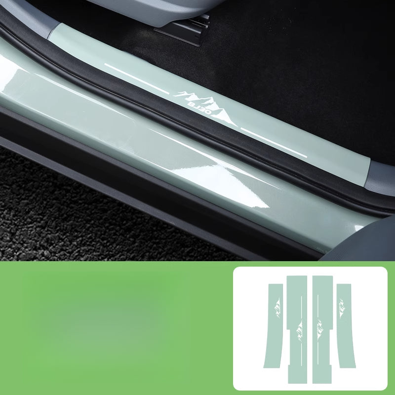 BAIC BJ30 Door Sill Protector – Welcome Pedal Cover Trim Anti-Scratch