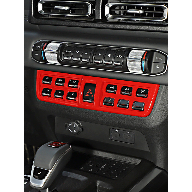 BAW 212 Gear Shift Red Trim |   Central Console Upgrade