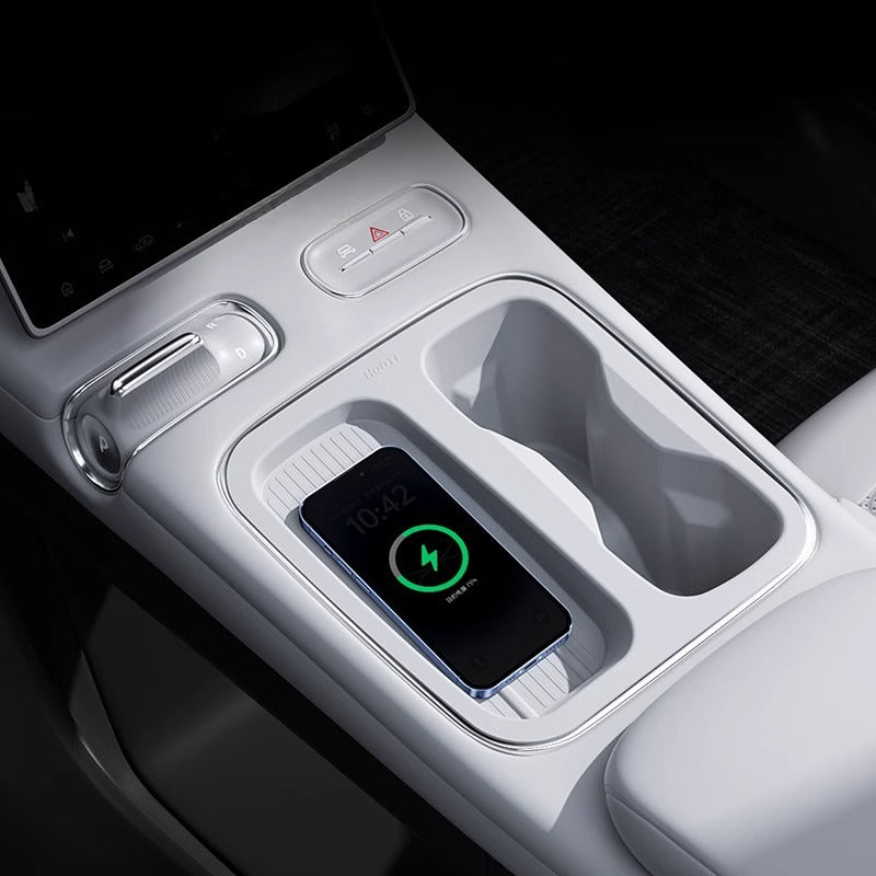 NIO ES6/EC6 Center Console Cup Holder Wireless Charging Silicone Pad - EVVYO