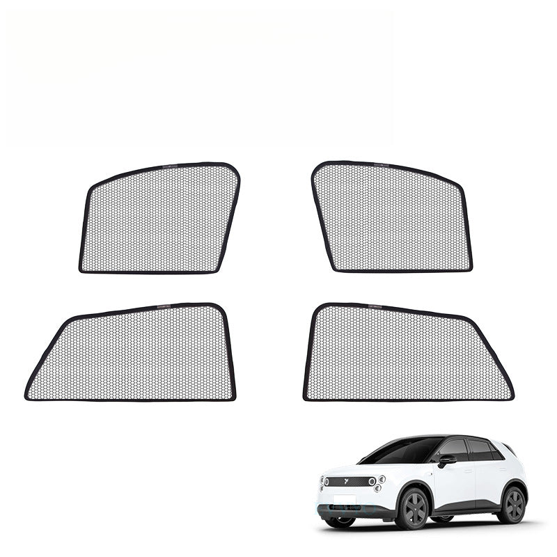 NIO Firefly Magnetic Sunshade – Suede Electrostatic Car Window Cover