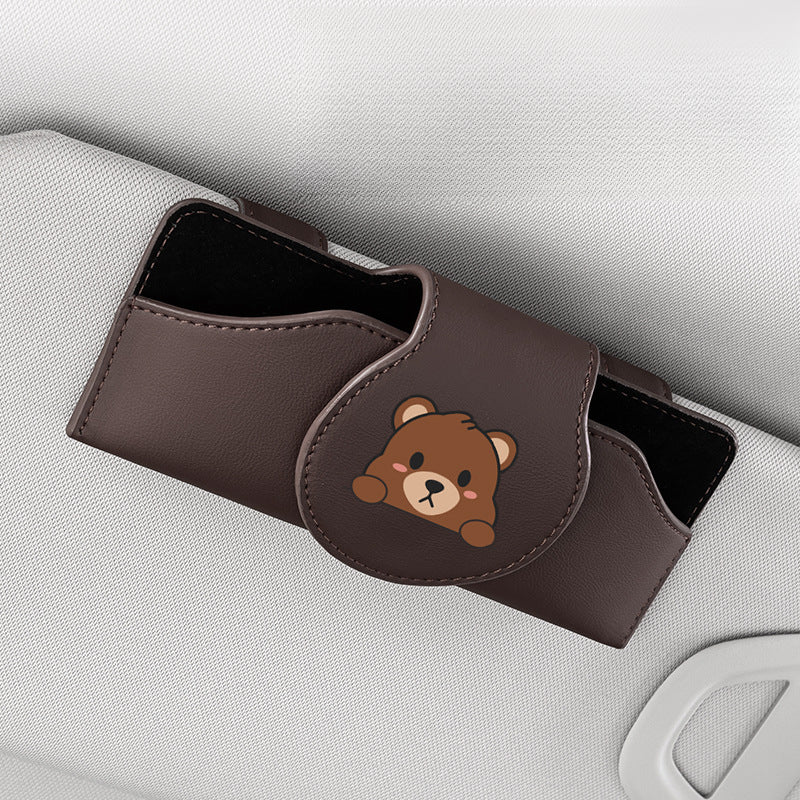 Voyah Car Leather Glasses Case - EVVYO