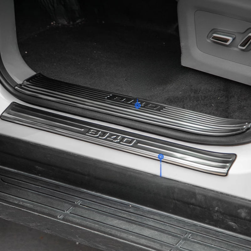 BAIC BJ40E Stainless Steel Door Sill Plates