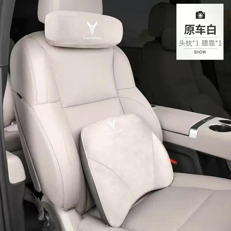 Voyah Headrest & Lumbar Pillow Set - FREE Dreamer Pursuit - EVVYO