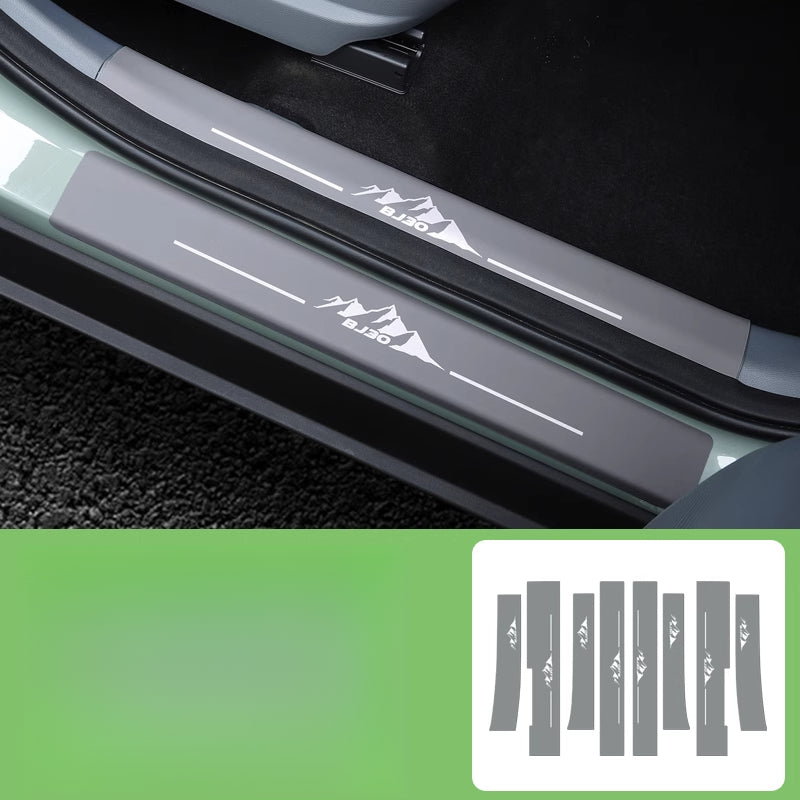 BAIC BJ30 Door Sill Protector – Welcome Pedal Cover Trim Anti-Scratch
