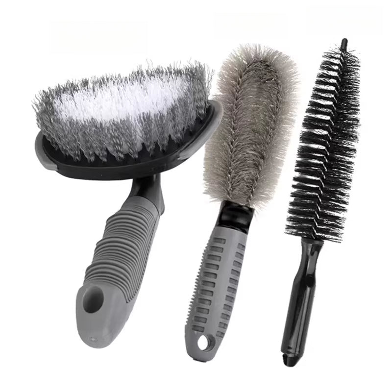 Car Tire & Wheel Brush – Strong Cleaning Tool for Car Wash