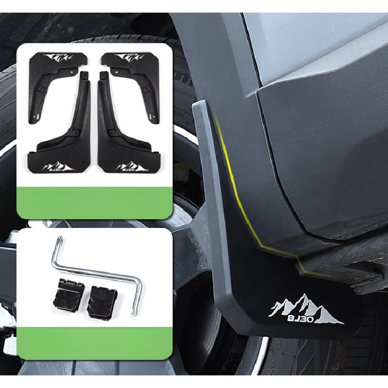 BAIC BJ30 Mud Flaps – Original-Style Splash Guards & Inner Fender Protection