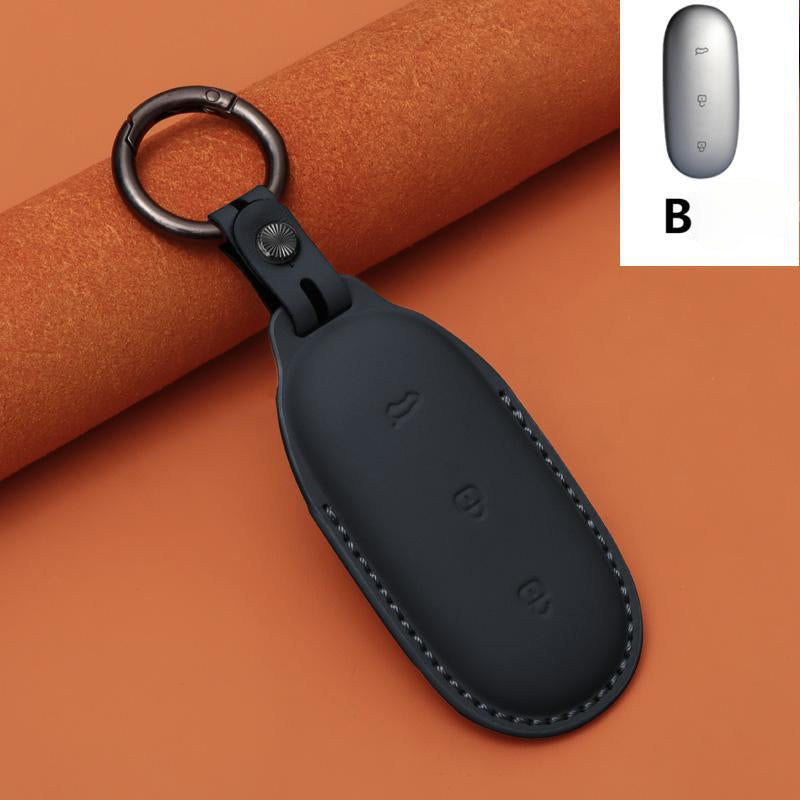 Li auto L9/L8/L7/L6/one key case-genuine leather smart key cover - EVVYO