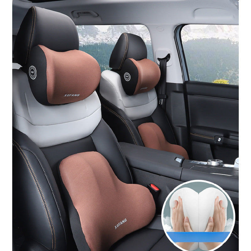BAIC BJ30 Neck Pillow & Lumbar Support – Car Seat Headrest Cushion Set