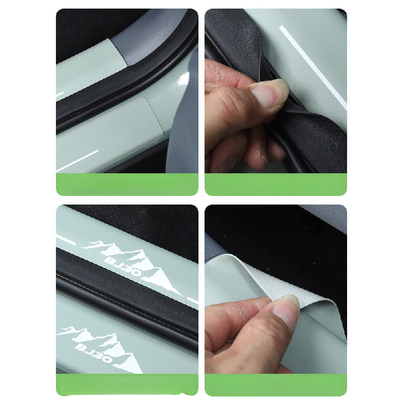 BAIC BJ30 Door Sill Protector – Welcome Pedal Cover Trim Anti-Scratch