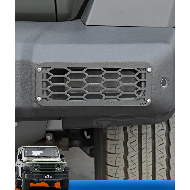 BAW 212 Fog Light Guards |   Front & Rear Metal Protection
