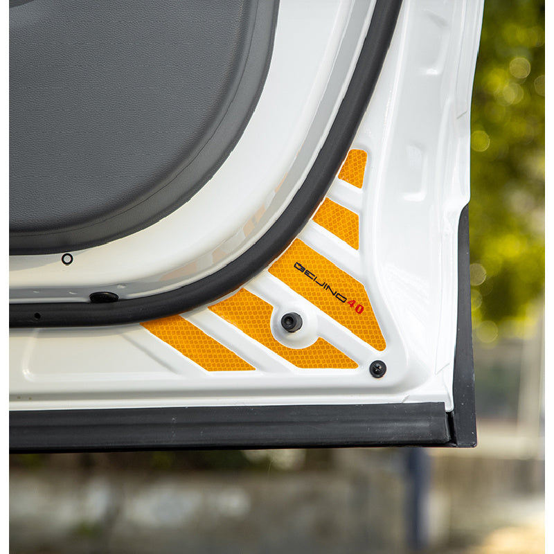 BAIC BJ40E/BJ40C Door Reflective Warning Stickers – Safety & Decoration