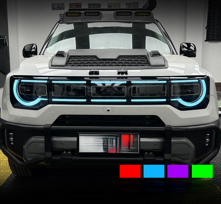 BAIC BJ30e DRL Tint Film – Headlight Protection & Styling Wrap