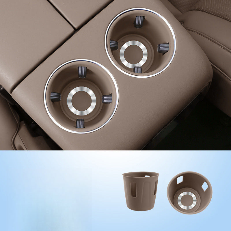 Li Auto L6–L9/MEGA Silicone Cup Holder Mat & Tray - EVVYO
