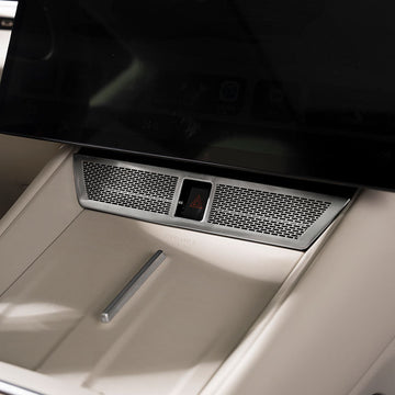 LUXEED R7 Center Air Vent Cover – Stainless Steel Dust Guard - EVVYO