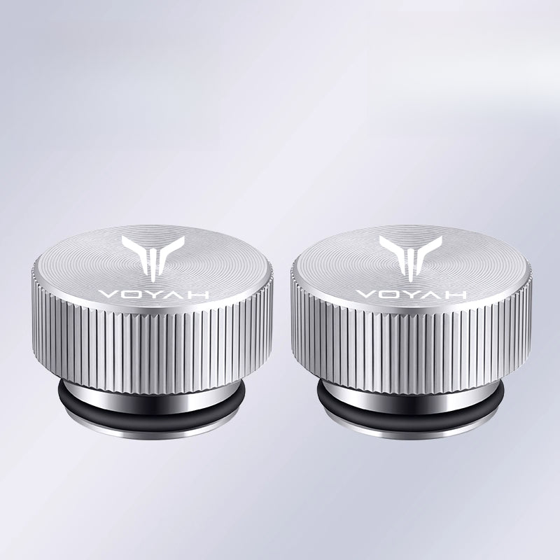 Voyah Car Cigarette Lighter Dust Cover |   Aluminum Alloy Plug with Rubber Seal