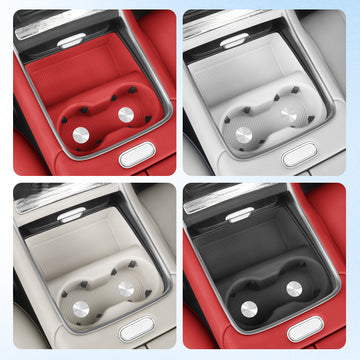 Luxeed S7 Silicone Cup Holder & Wireless Charging Pad - EVVYO