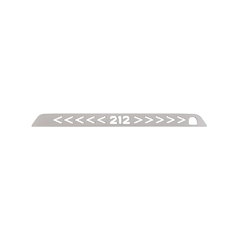 BAW 212 High-Mount Brake Light Cover |   Stainless Steel Trim