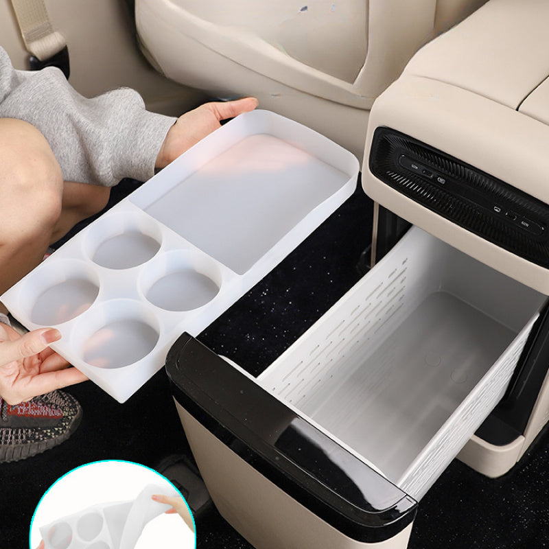 VOYAH Dreamer Cup Holder Mat – Silicone Protective Pad for Car Fridge