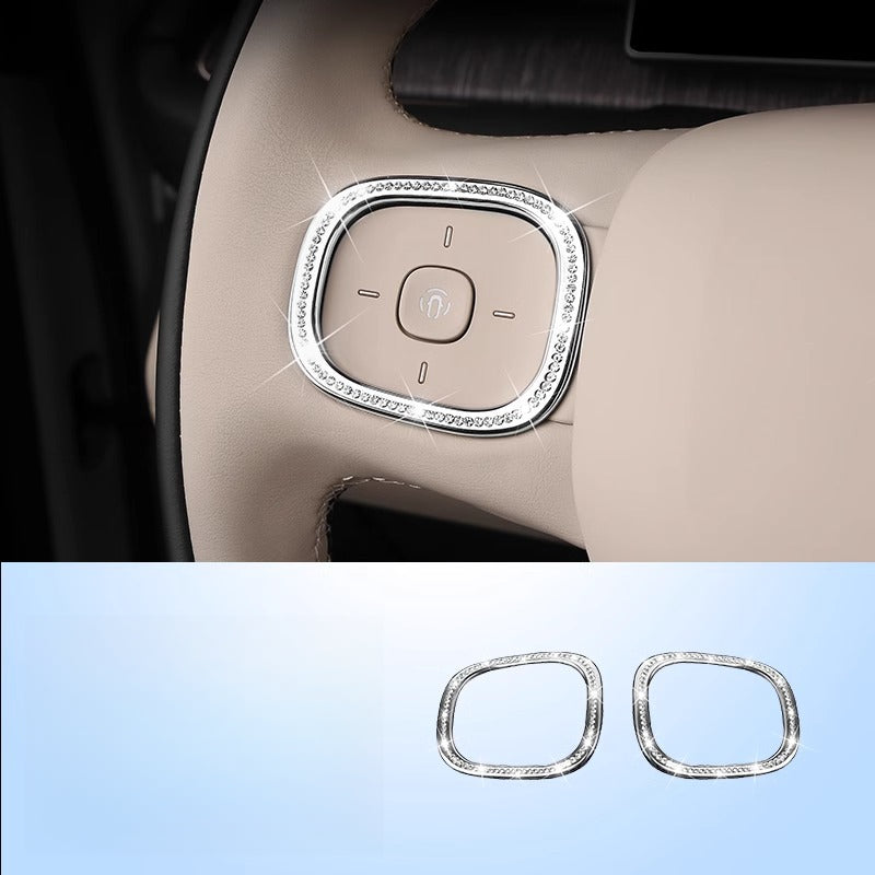NIO ES6/EC6/ES8/ET5/ES7 Steering Wheel & Gear Shift Rhinestone Decals - EVVYO