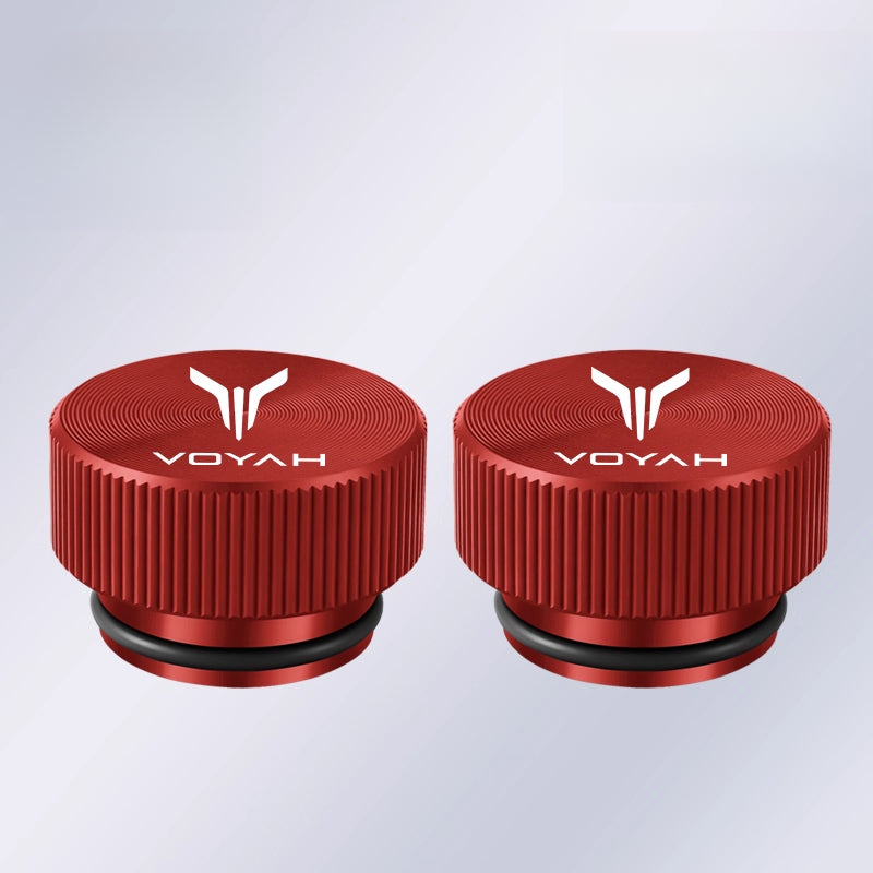 Voyah Car Cigarette Lighter Dust Cover |   Aluminum Alloy Plug with Rubber Seal