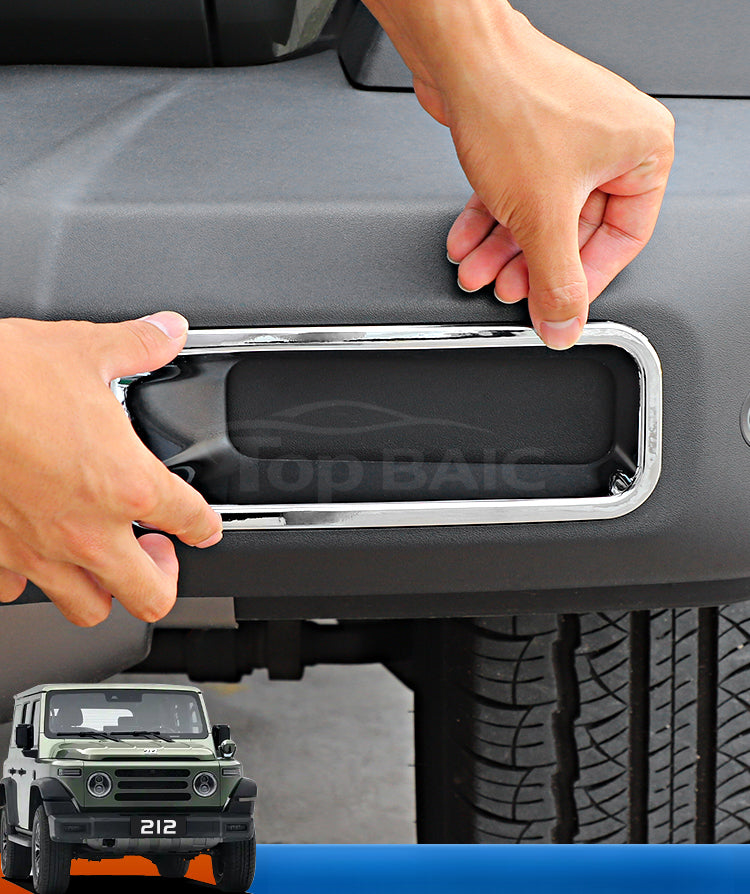 BAW 212 Front Fog Light Bezel Stickers |   Decorative Trim