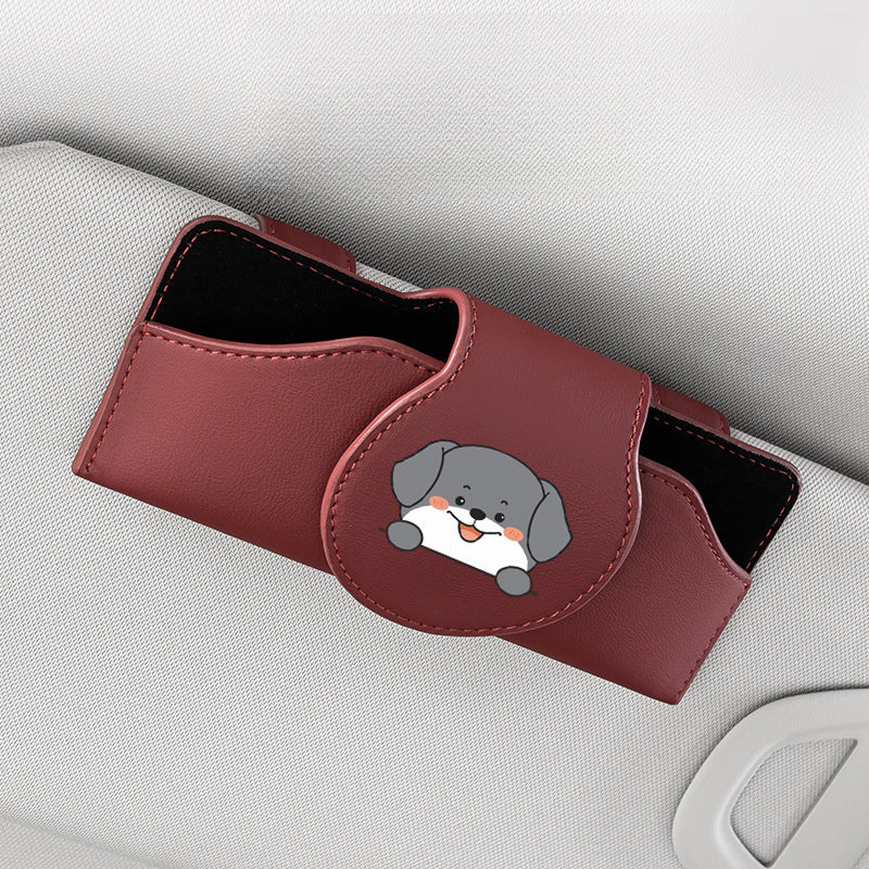 Voyah Car Leather Glasses Case - EVVYO