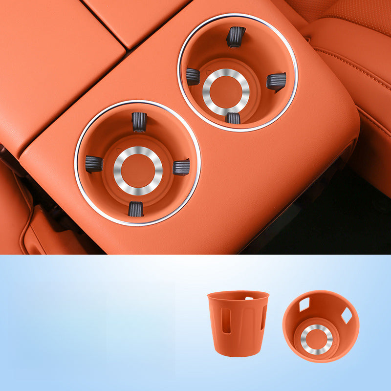 Li Auto L6–L9/MEGA Silicone Cup Holder Mat & Tray - EVVYO