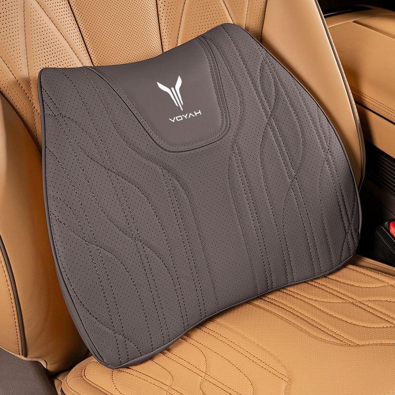 Voyah FREE & Dreamer Leather Headrest and Lumbar Support Cushions - EVVYO