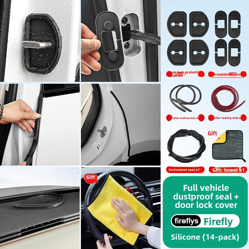 NIO Firefly Door Seal Strip – B-Pillar Dustproof & Soundproof Trim