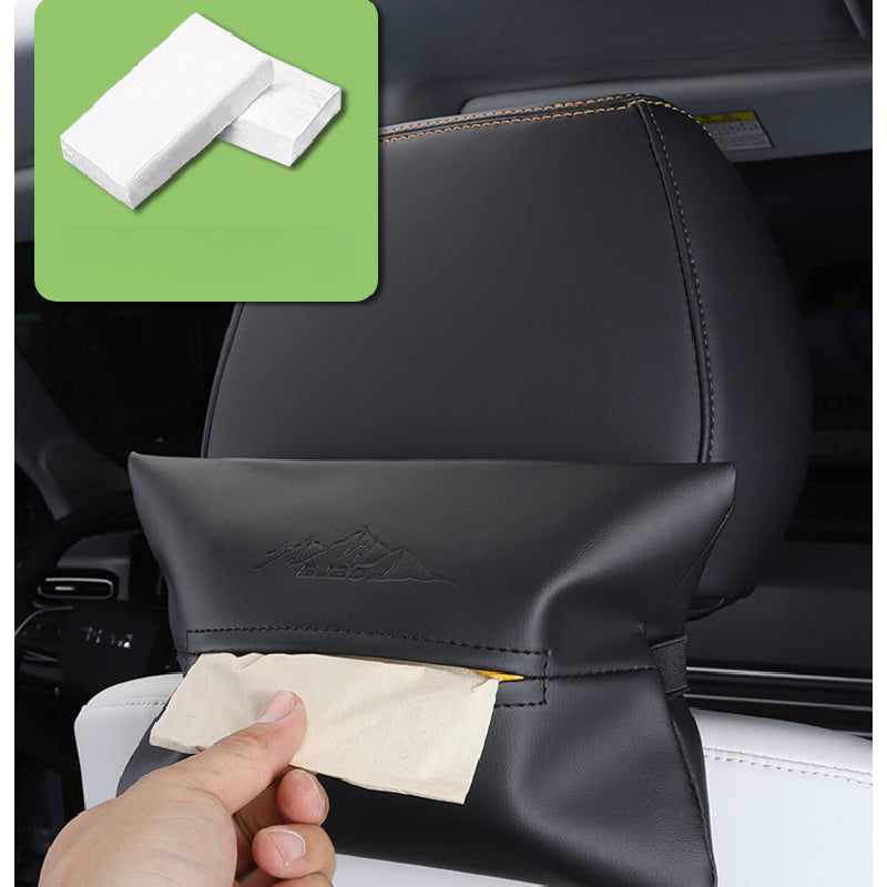 BAIC BJ30 Car Tissue Holder – Seat Back Storage Pouch