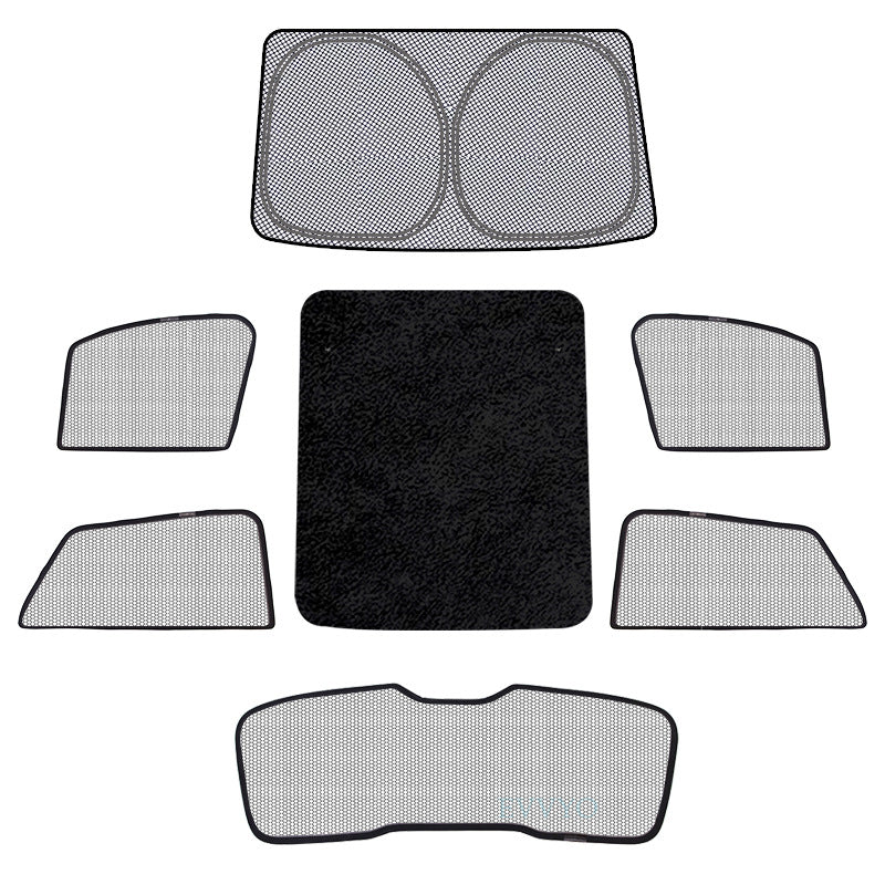 NIO Firefly Magnetic Sunshade – Suede Electrostatic Car Window Cover
