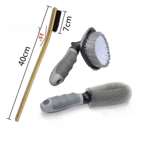 Car Tire & Wheel Brush – Strong Cleaning Tool for Car Wash