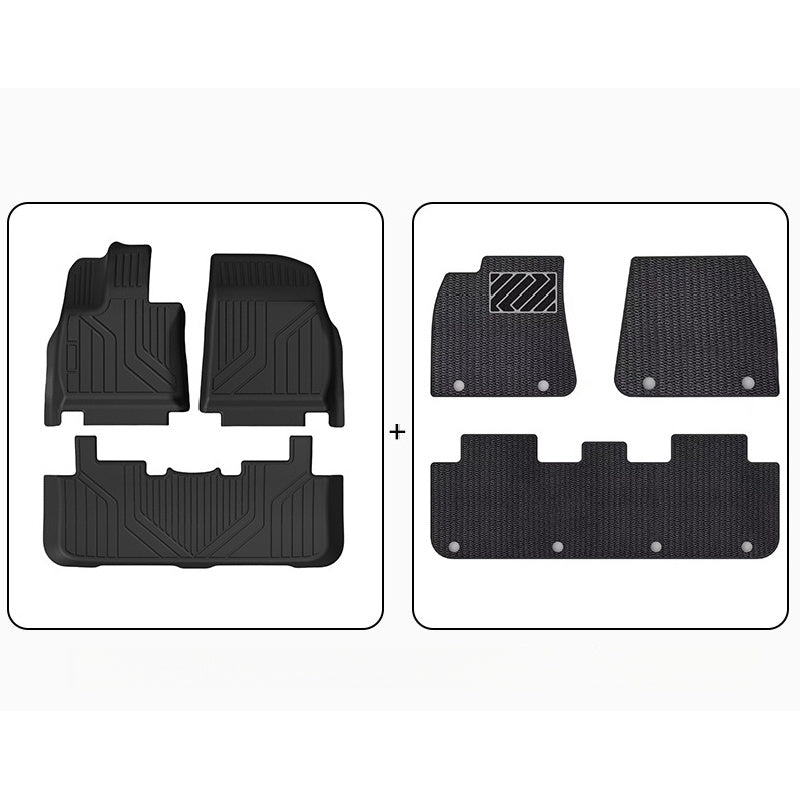 Arcfox Alpha T5 TPE Floor Mats - Wear-Resistant & Waterproof - EVVYO