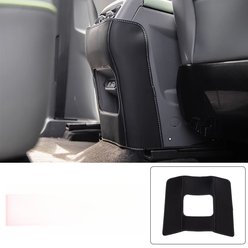 BJ40E Rear Seat Kick Pad – Carbon Fiber ABS Full-Cover Protection